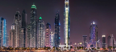 Ciel Tower at Dubai Marina